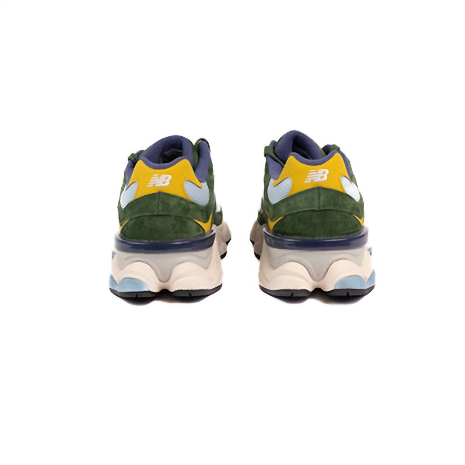 New Balance Men's 9060 Sneakers in green blue - men's sneaker - view 4