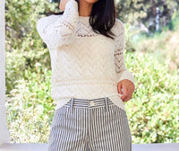 Karen Kane - Knit Crochet Sweater