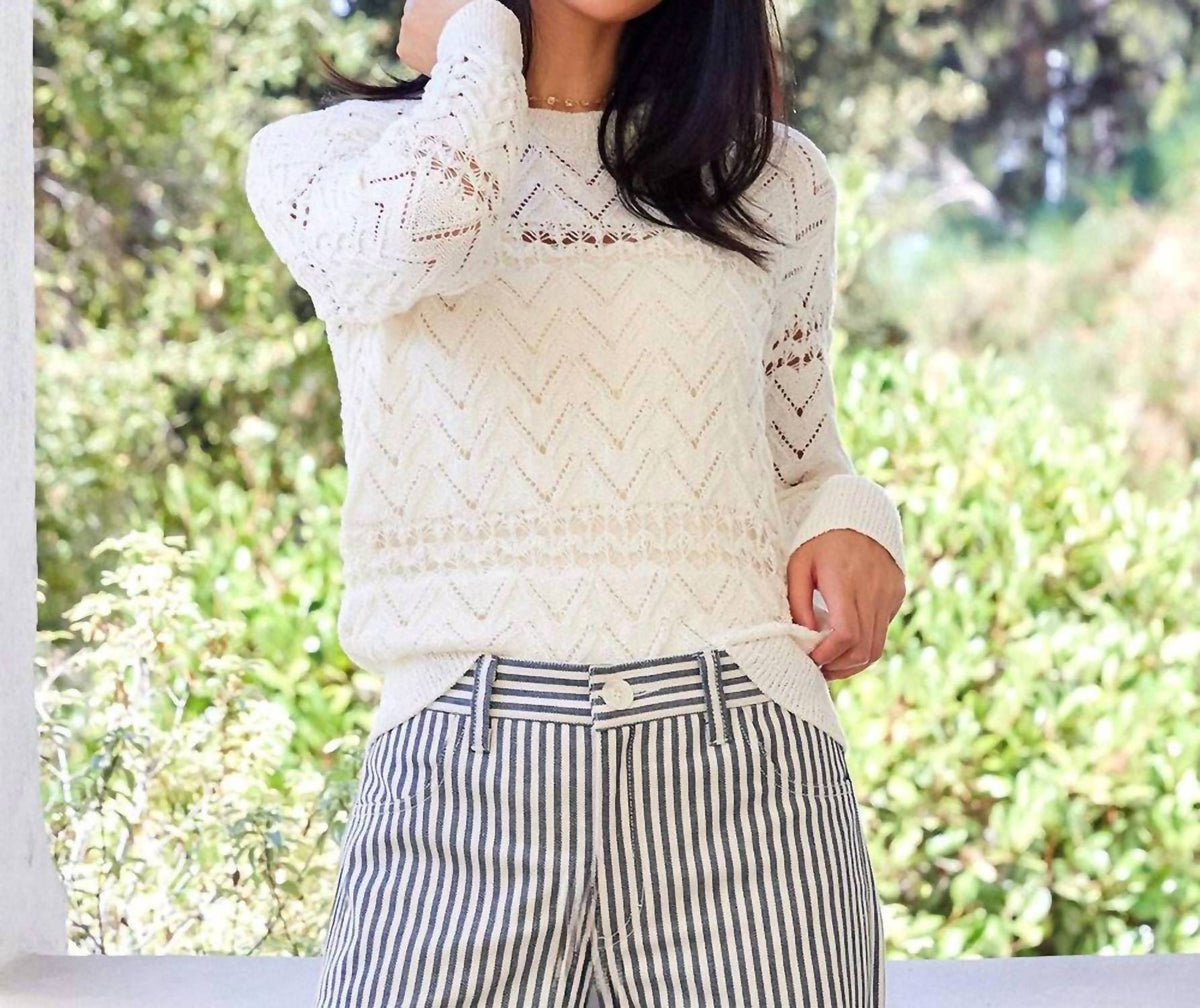 Karen Kane - Knit Crochet Sweater