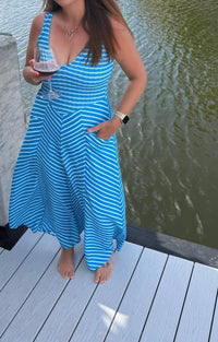 Blakeley - Luciana Stripe Maxi Dress