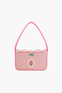 America & Beyond - Women's Blooming Medallions Beaded Shoulder Bag