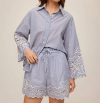Fifteen Twenty - Women's Dakota Embroidered Shirt