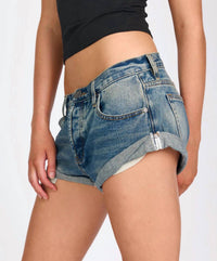 One Teaspoon - Bandits Low Waist Denim Shorts