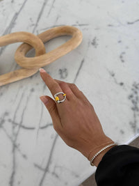 Chansuttpearls - Women's The Claire Band Ring