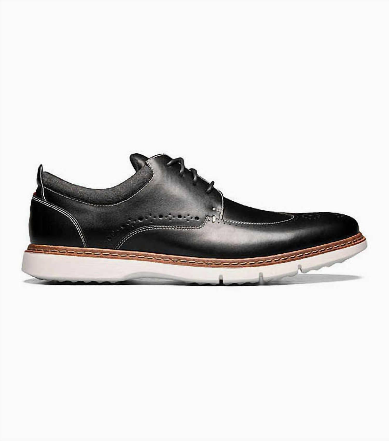 STACY ADAMS Men's Synergy Wingtip Oxfords in black - men's shoe - view 5