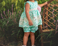 Haute Baby - Baby Girls And Toddler Dainty Dots Short Set
