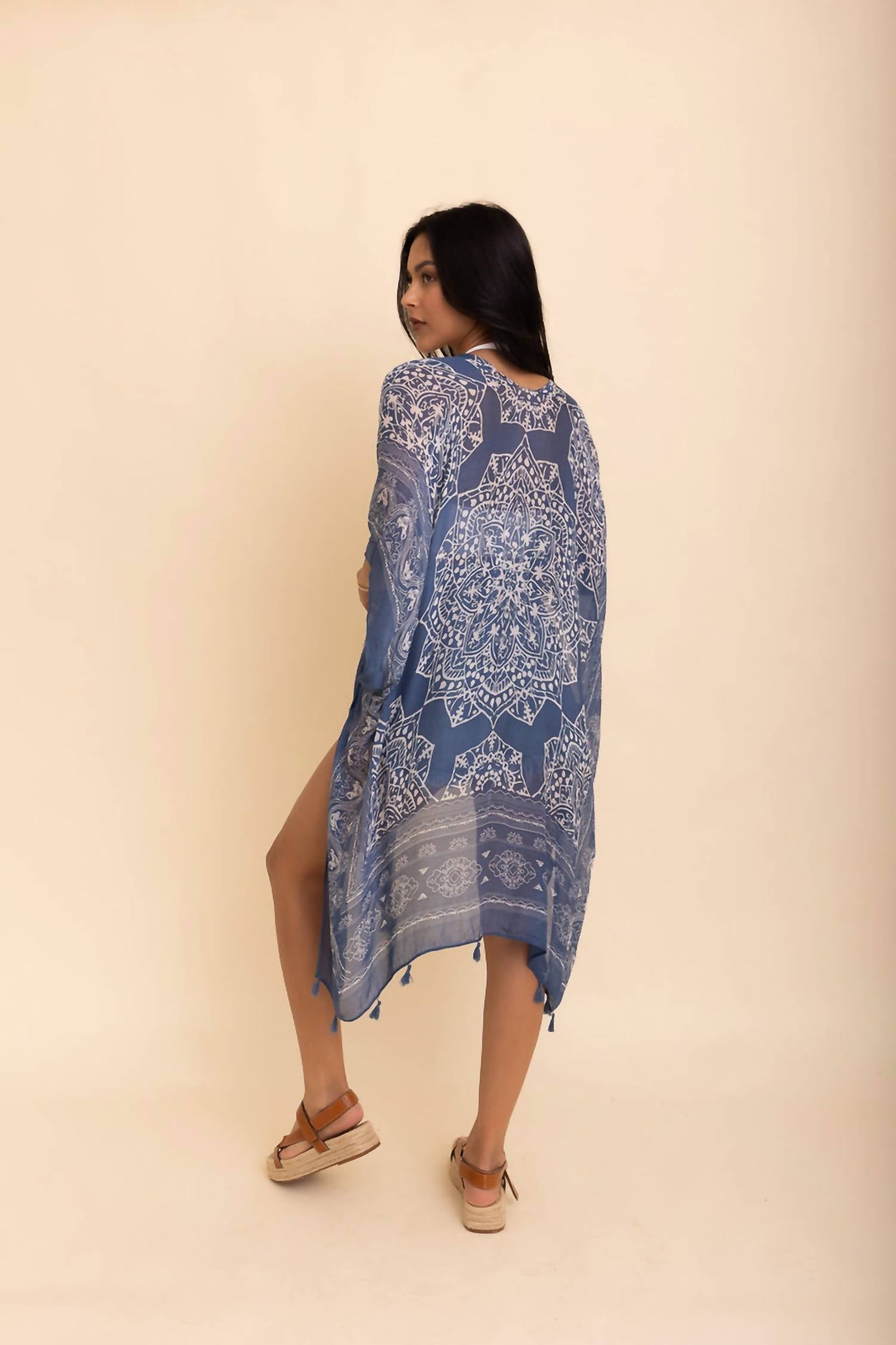 Leto - Boho Festival Lightweight Mandala Kimono
