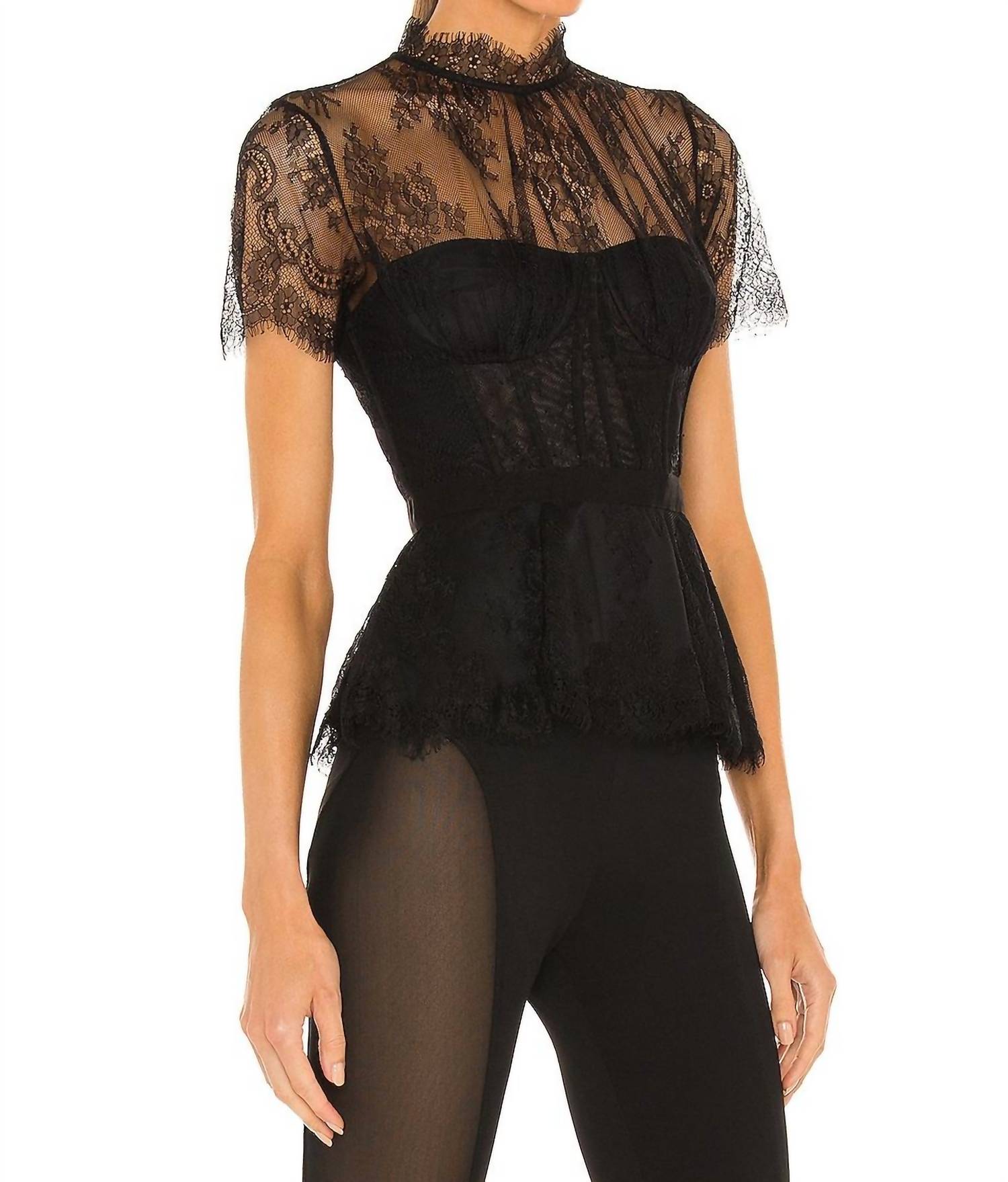 Simkhai - Kehlani Lace Bustier Top