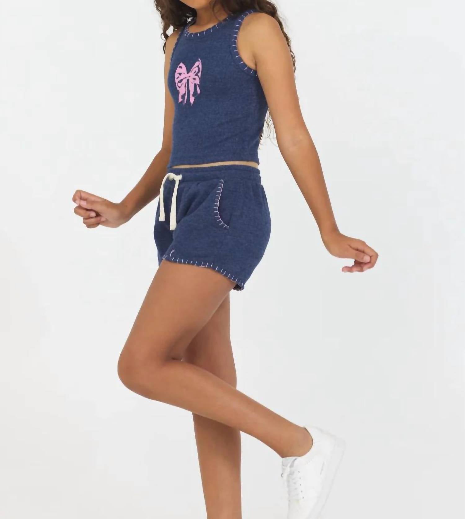 Vintage Havana - Girl's Stitched Shorts