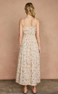 Dress Forum - Honey Butter Shirred Midi Dress