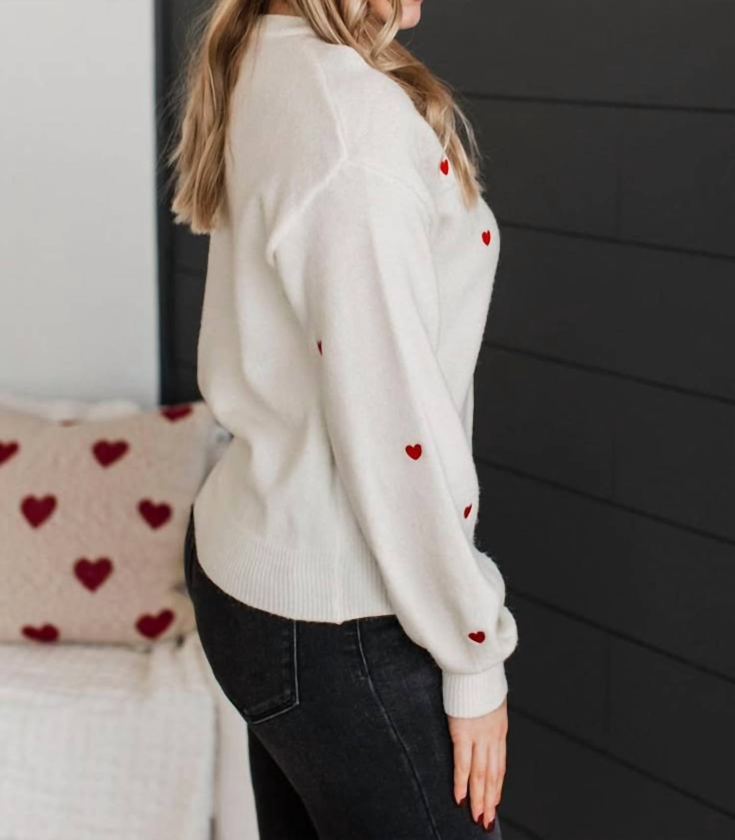 Staccato - Heart Sweater
