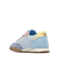 Xti Women's Flat Round Toe Shoes in light blue - women's sneaker - detail view