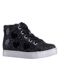 Nina Women's Cass High Top Sneakers in multi glitter - women's sneaker