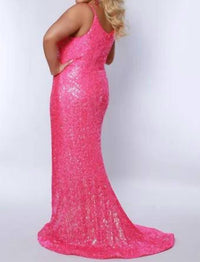 Johnathan Kayne - Sequined Fitted Maxi Dress