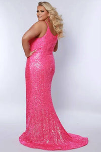 Johnathan Kayne - Sequined Fitted Maxi Dress