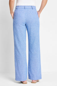 Nic + Zoe - Linen Cotton Eliot Wide Leg Pants