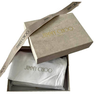 Jimmy Choo - Women's Farone Leather Card Case Folding Wallet