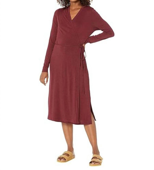 Prana - Foundation Long Sleeve Wrap Dress