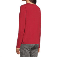 Elliott Lauren - Long Sleeve V-neck Knit Top