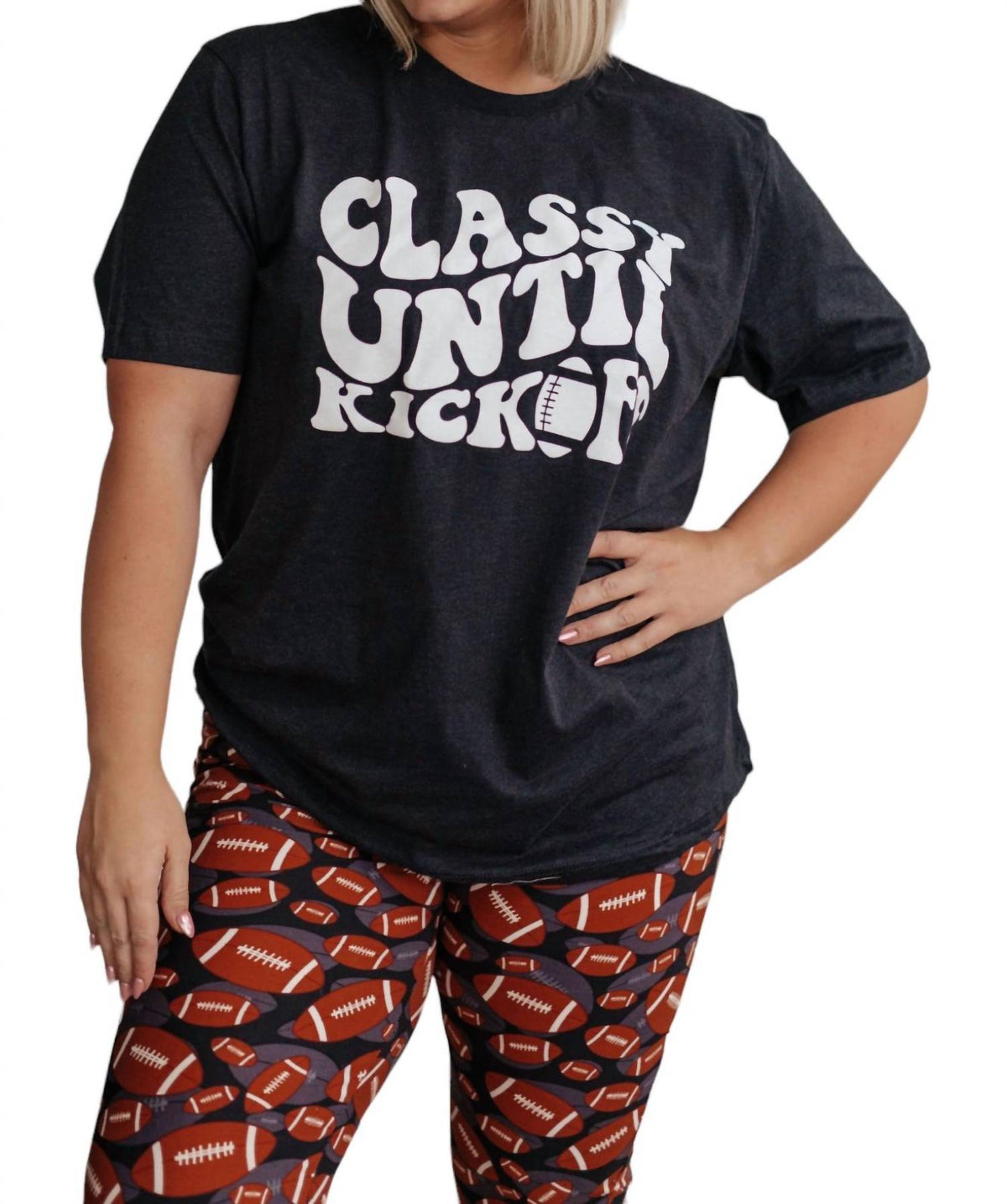 123 Amore - Classy Until Kickoff Shirt