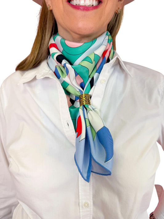 Toss Designs - Abstract Horse Silk Scarf