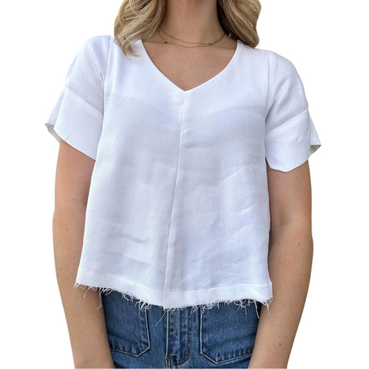 Les Filles D'Ailleurs - V-neck Top