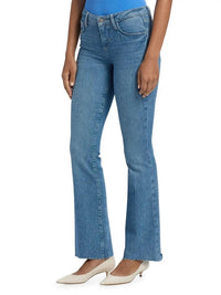 L'Agence - Sneeki Low Rise Sneaker Straight Jeans