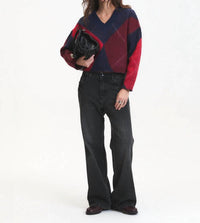 Deluc - Micah Knit V Neck Sweater