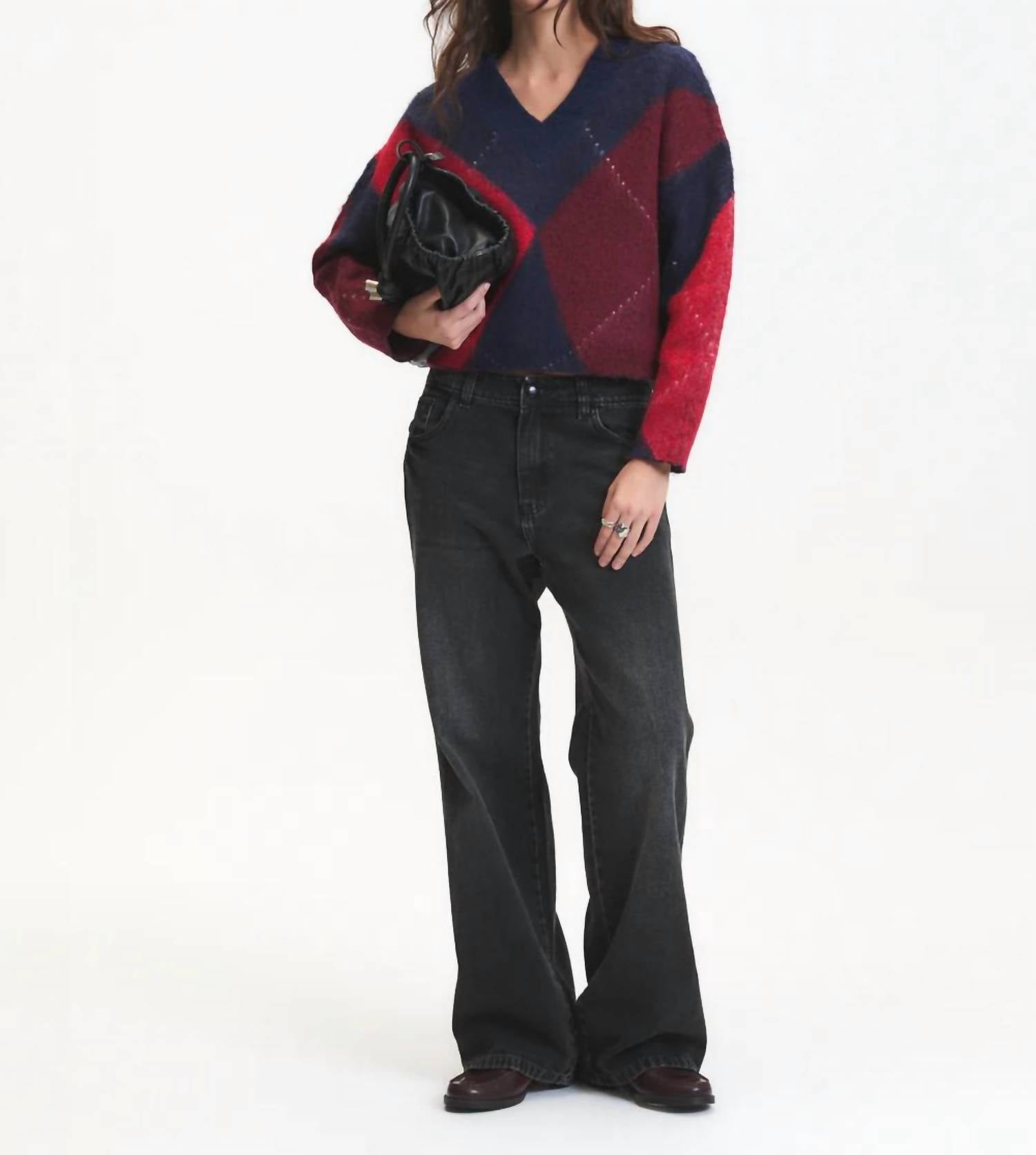 Deluc - Micah Knit V Neck Sweater