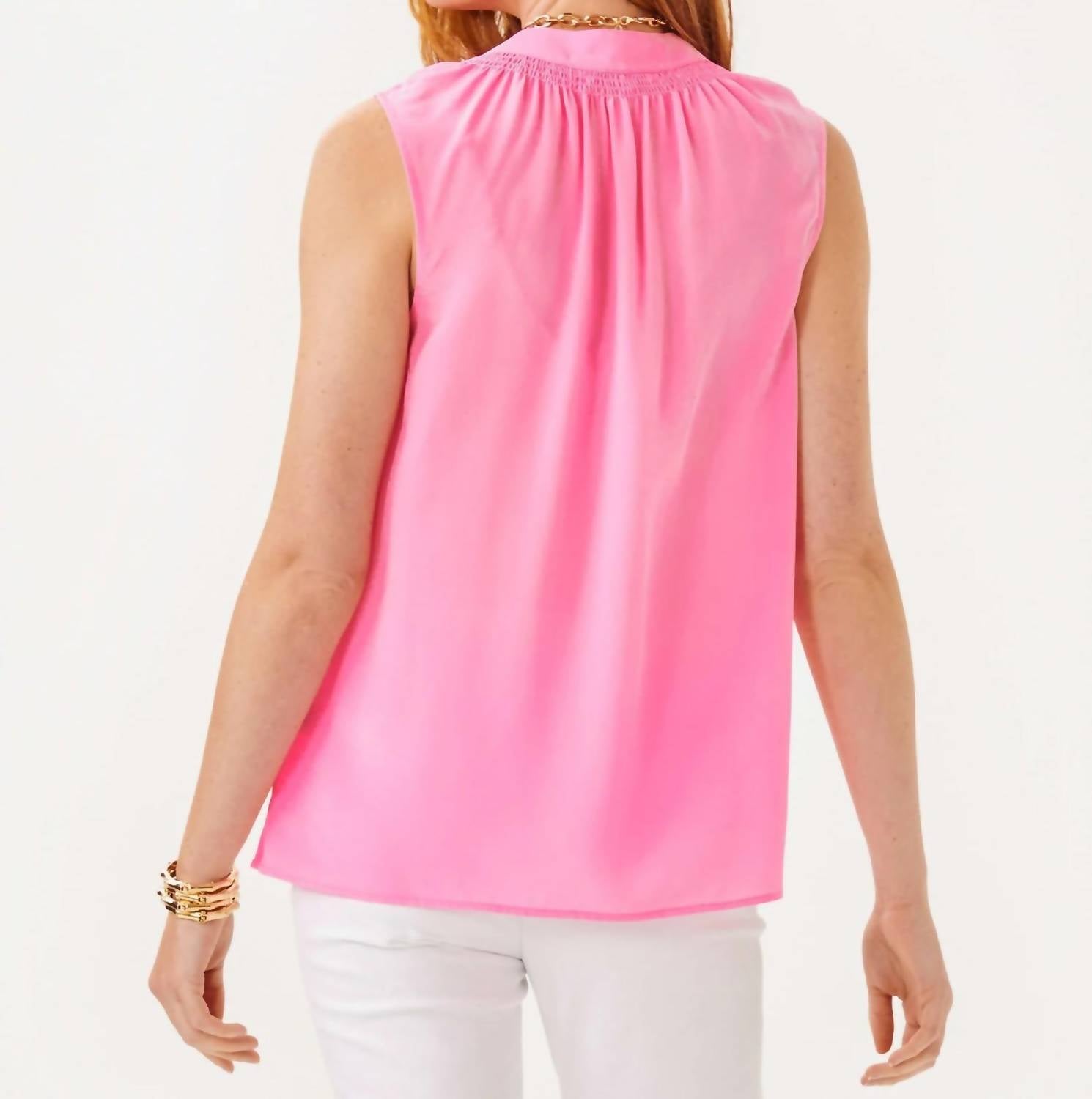 Lilly Pulitzer - Sleeveless Elsa Silk Top