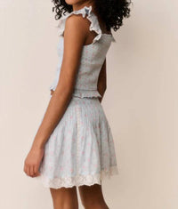Loveshackfancy - Tween Solena Floral Cotton Skirt