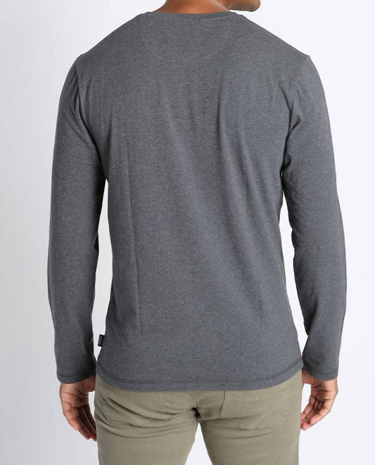 Jachs New York - Cotton Modal Blend Long Sleeve Henley