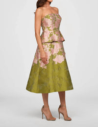 Kay Unger - Imogen Tea Length Midi Dress