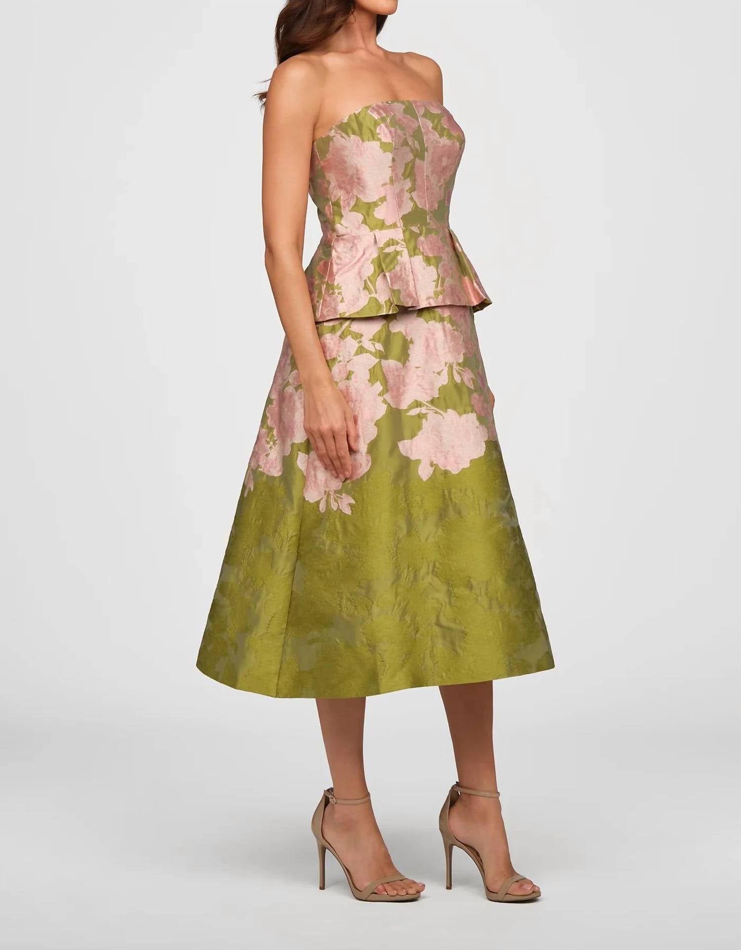 Kay Unger - Imogen Tea Length Midi Dress