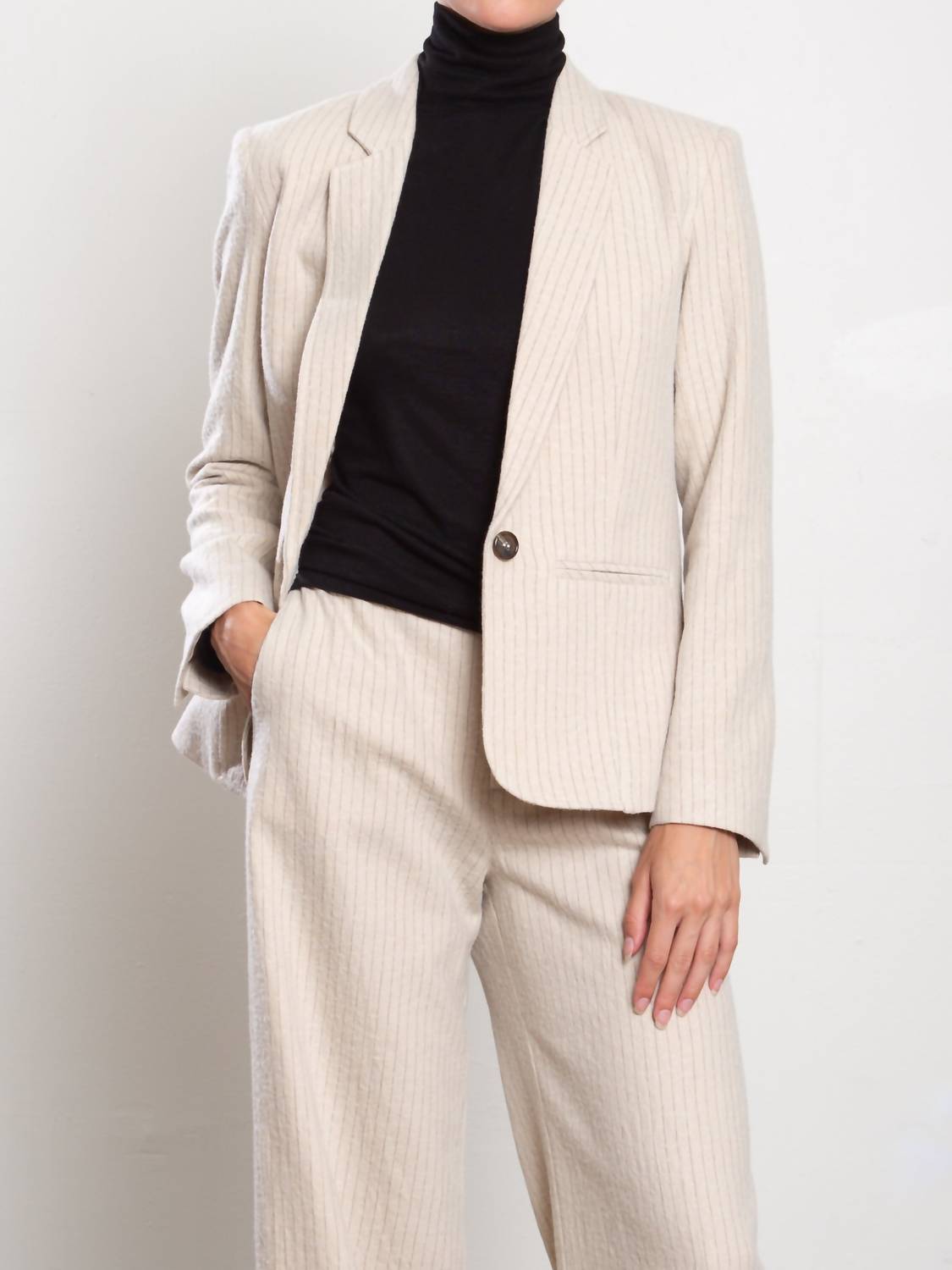 Pharaoh - Brushed Pinstripe Cyrus Blazer