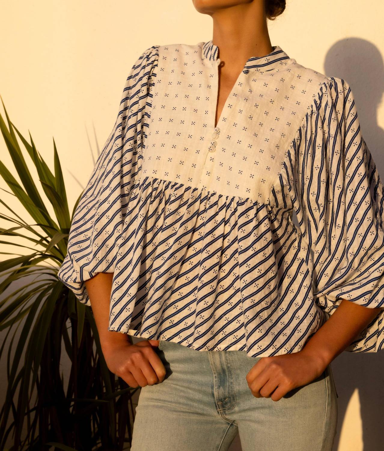 Oliphant - Mandarin Balloon Top