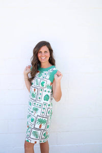 Entro - Portia Palm Mini Dress