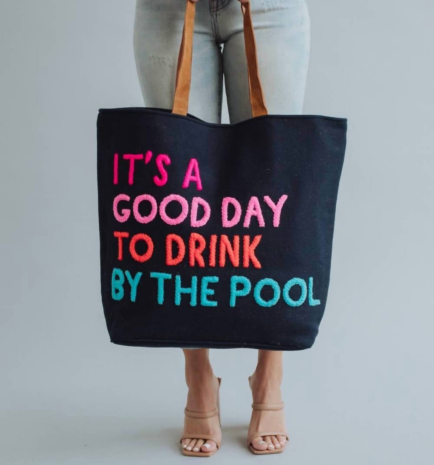 Panache Apparel - Women's Drink By The Pool Tote Bag