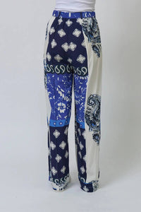 Central Park West - Allie Bandana Print Pants