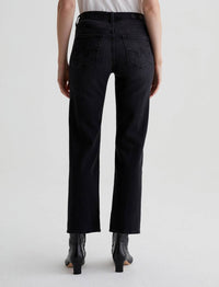 AG Jeans Women's Brinley Mid-rise Straight Leg Jeans in glascow - women's jeans - alternate view