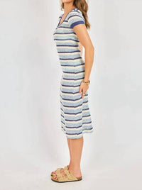 Sadie & Sage - Beach Stripe Textured Dress