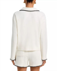 Rails - Cati Whipstitch Terry Polo