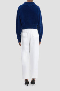 Victoria Beckham - Collared Cropped Top