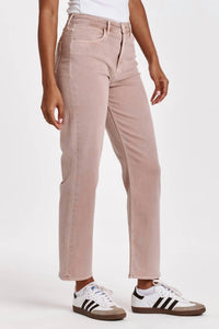 DEAR JOHN DENIM 90s Straight Leg Pants in rose quartz - women's jeans - alternate view