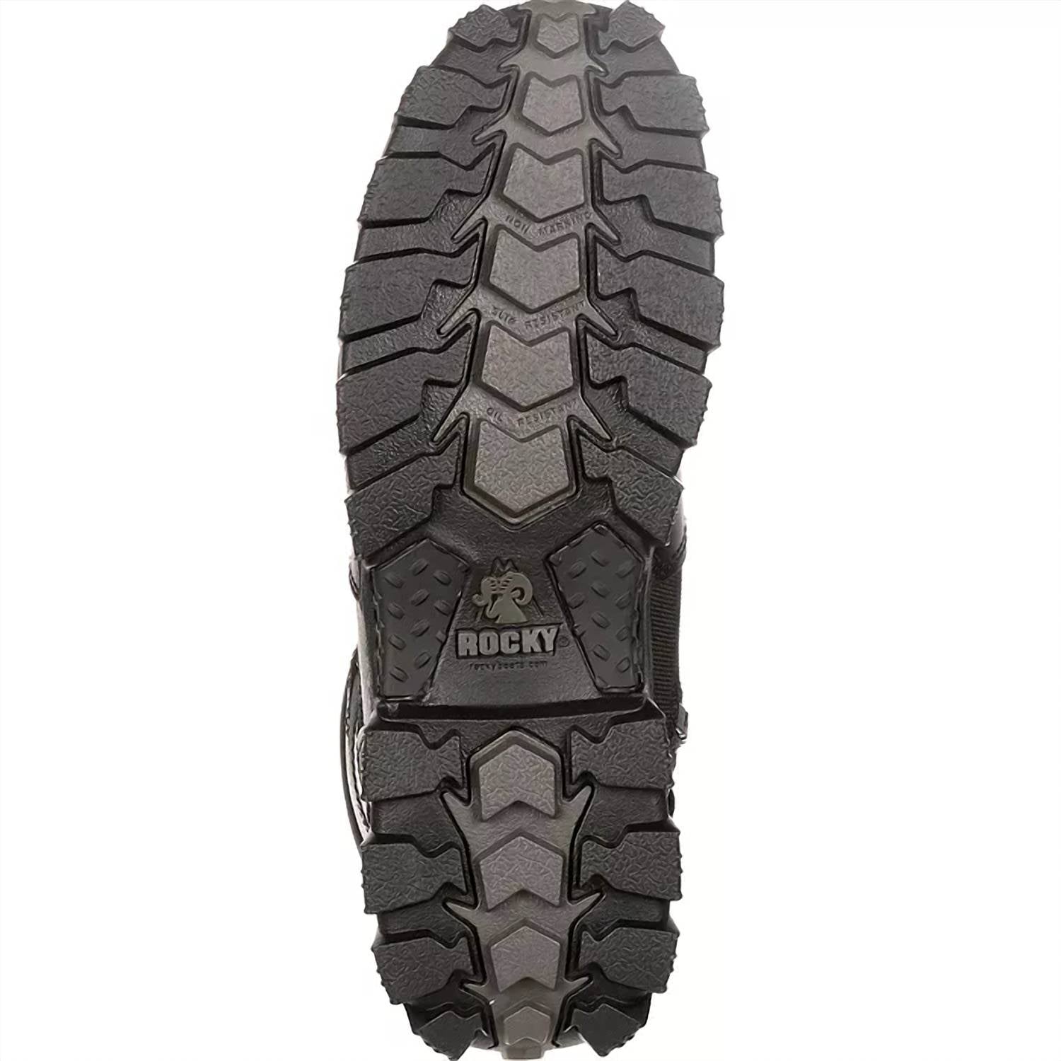 Rocky Men's Alpha Force Waterproof Ankle Lace-up Boots in black - men's boots - view 4