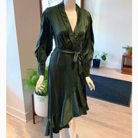 Zimmermann - Silk Wrap Midi Dress