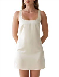 Rumored - Satin Tank Dress
