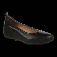 VIONIC WOMEN'S JACEY WEDGE in black - women's shoe - detail view