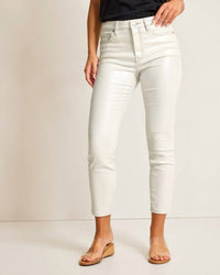 Tommy Bahama - Metallic High Rise Ankle Jeans