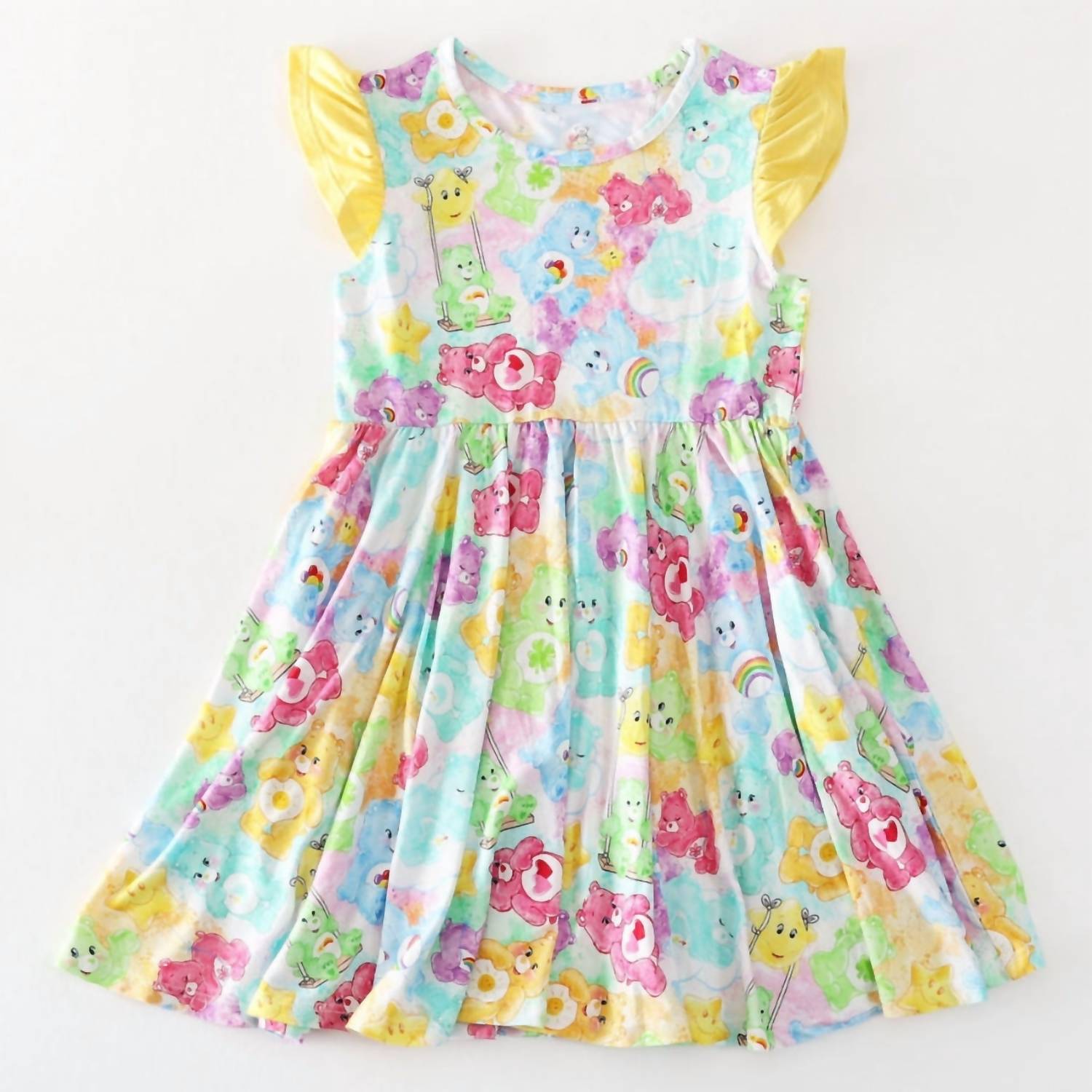 Charlies Project - Girl's Love A Lot Bamboo Twirl Dress